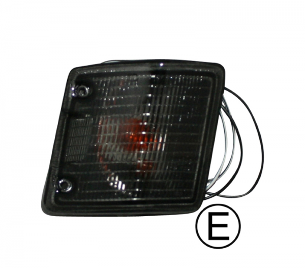 T3 Blinker Blinkleuchte Blinklicht rechts VW Bus T3 schwarz E-Norm Vergl. 251953142